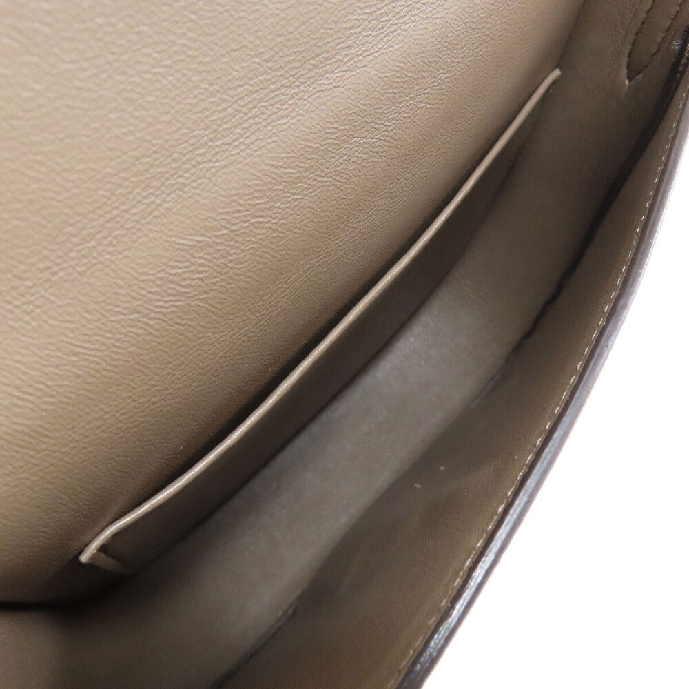 Celine Trotteur crossbody bag Beige Brown - Picture 5 of 11
